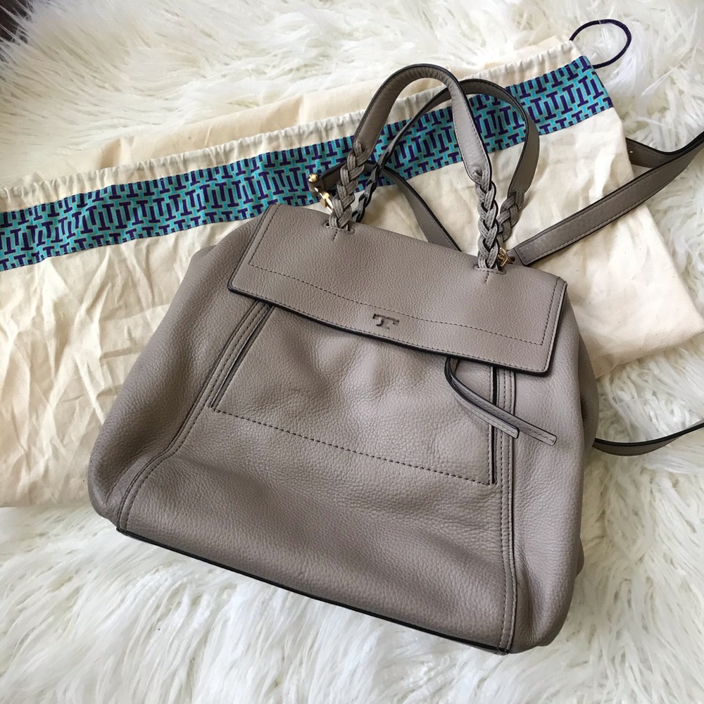 Tory Burch Half Moon Satchel - Picture 2 of 8